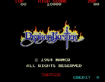 Dragon Buster screen shot title